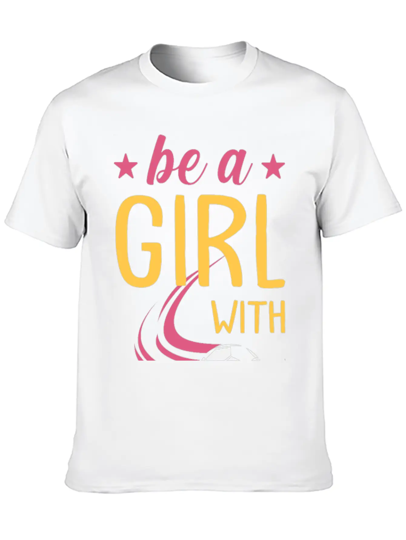 Soccer Girl Motivation Be A Girl With Goals Stylish Everyday T-Shirt – Unisex Basic Cotton Tee