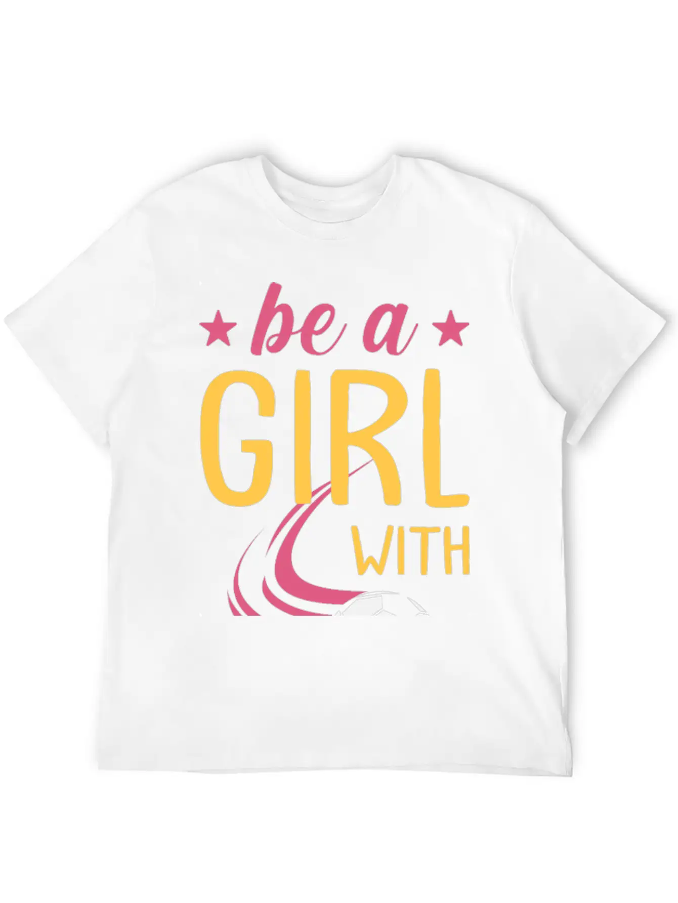 Soccer Girl Motivation Be A Girl With Goals Stylish Everyday T-Shirt – Unisex Basic Cotton Tee