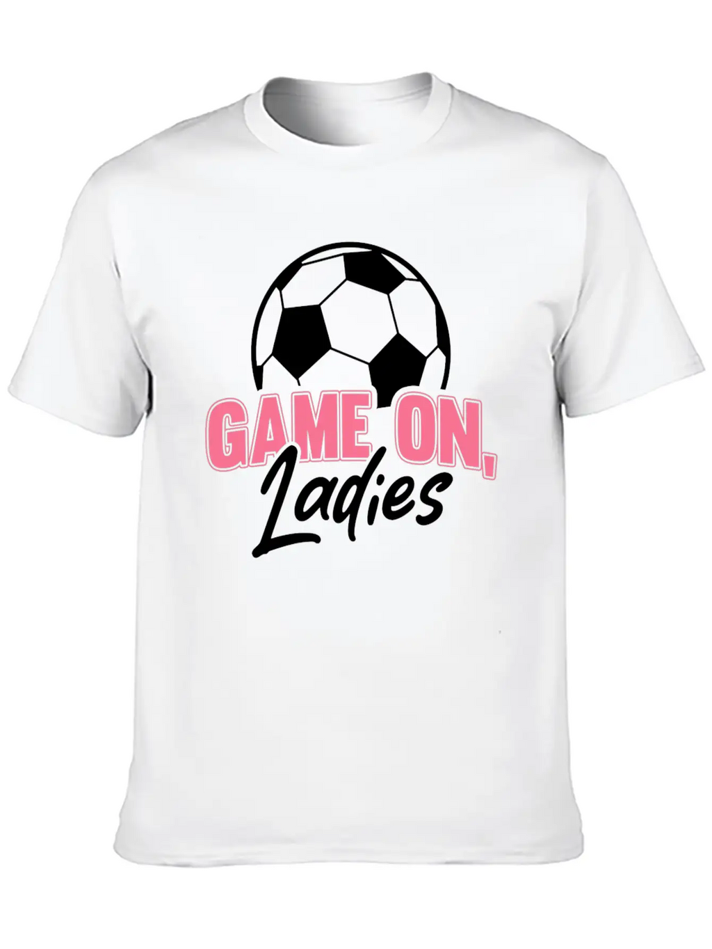 Soccer Girl Team Outfit For Players + Fans Unisex Casual T-Shirt – Clean Design For Daily Comfort