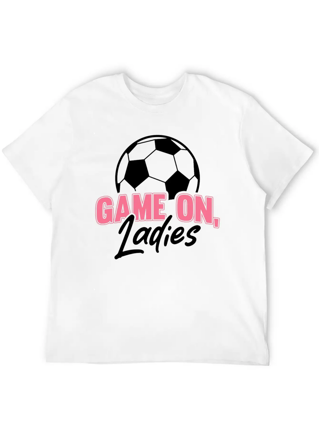 Soccer Girl Team Outfit For Players + Fans Unisex Casual T-Shirt – Clean Design For Daily Comfort