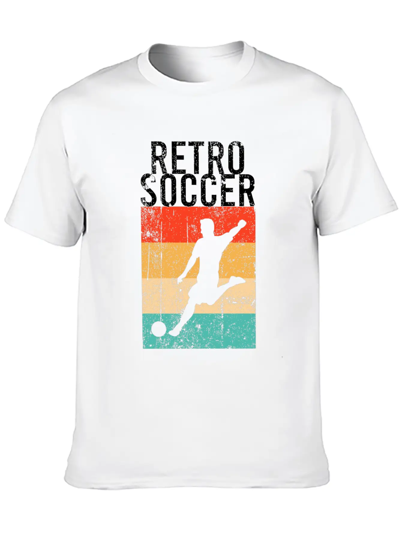 Soccer Retro Stylish Everyday T-Shirt – Unisex Basic Cotton Tee
