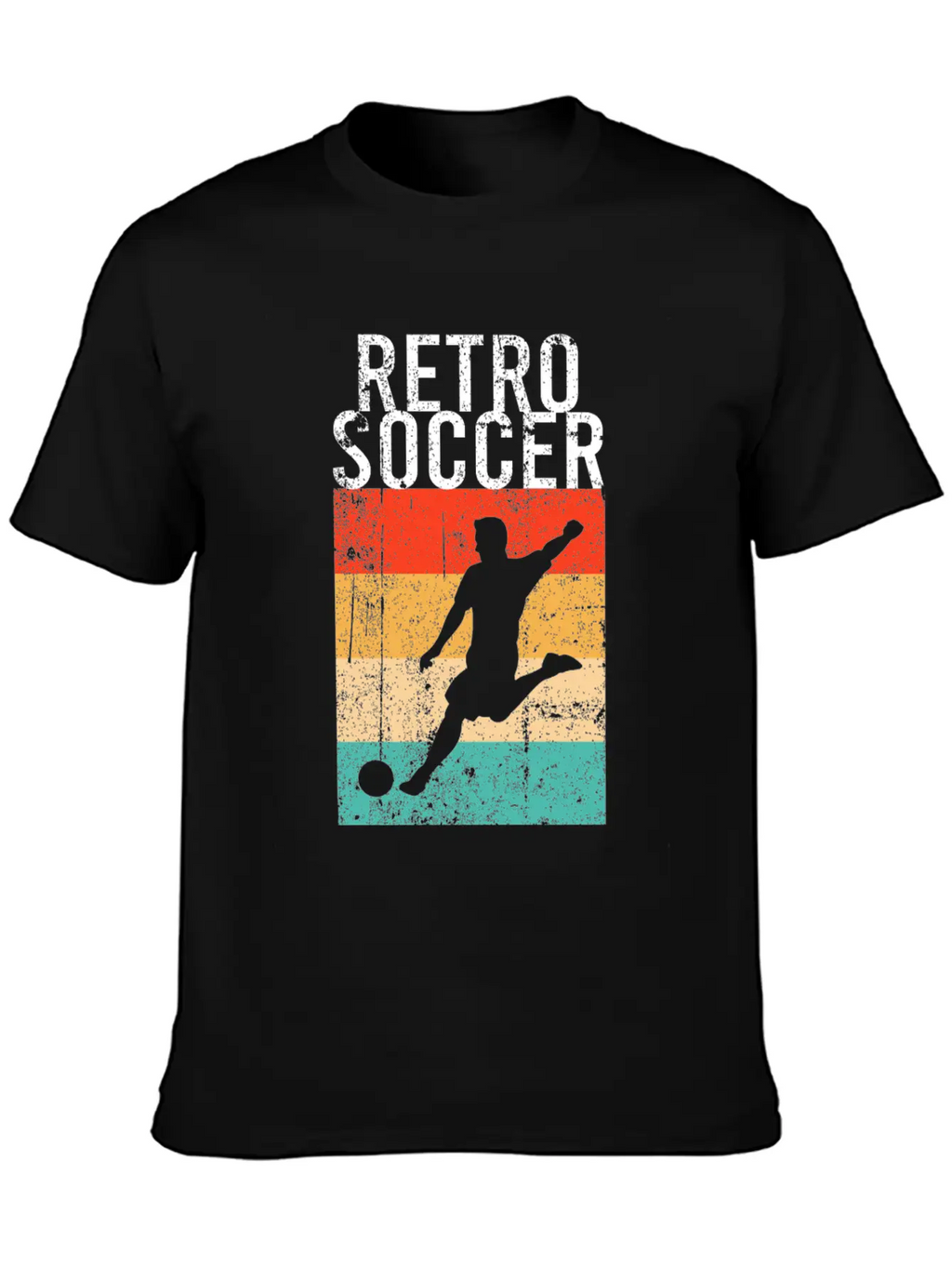 Soccer Retro Stylish Everyday T-Shirt – Unisex Basic Cotton Tee
