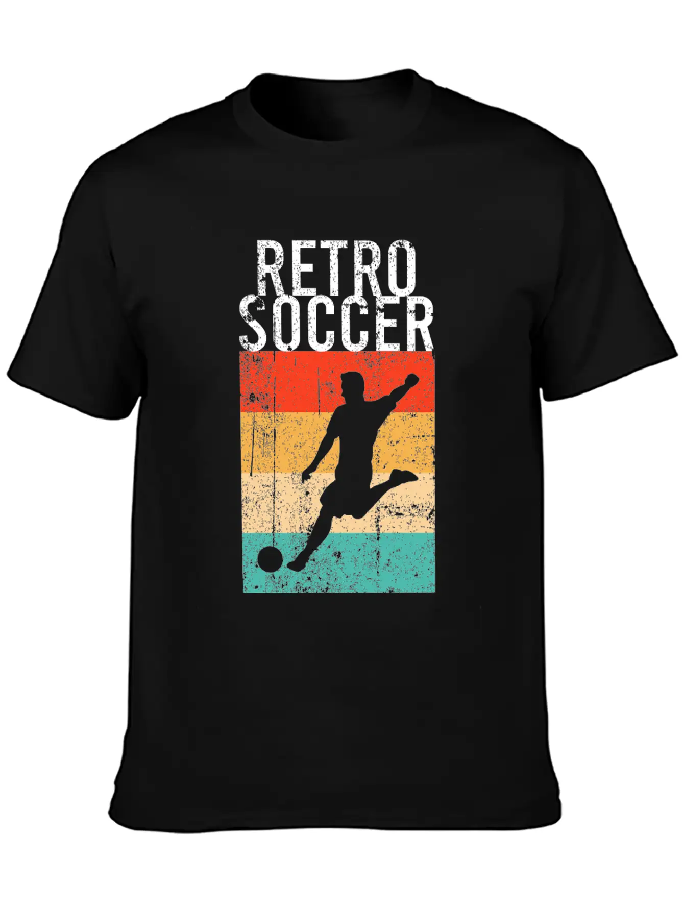 Soccer Retro Stylish Everyday T-Shirt – Unisex Basic Cotton Tee