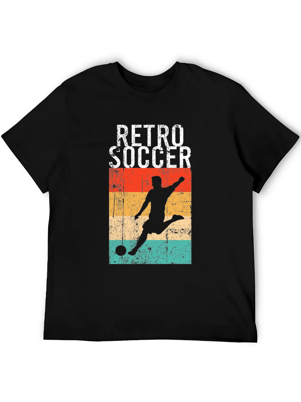Soccer Retro Stylish Everyday T-Shirt – Unisex Basic Cotton Tee