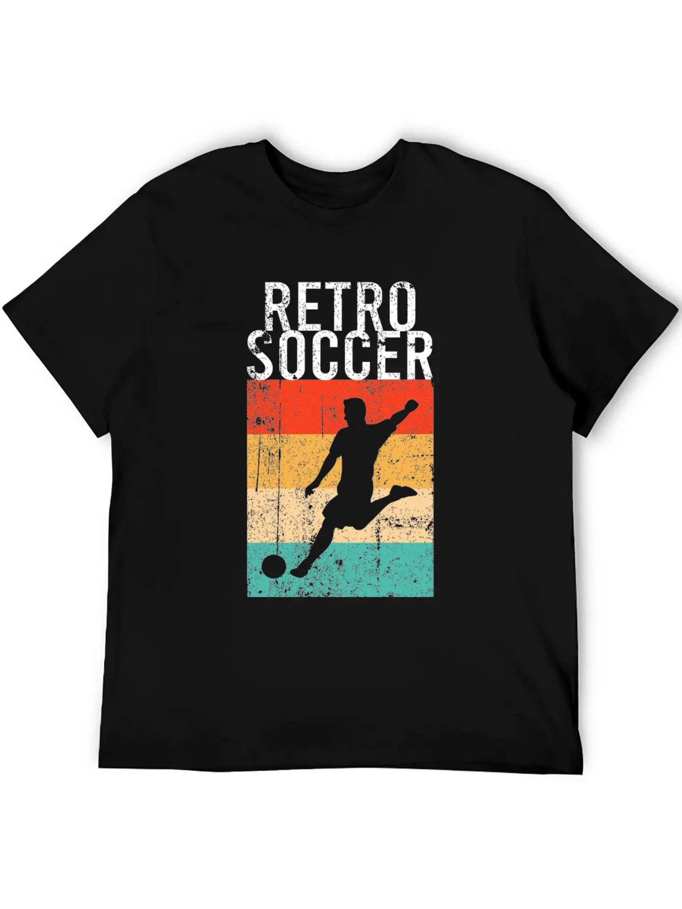 Soccer Retro Stylish Everyday T-Shirt – Unisex Basic Cotton Tee