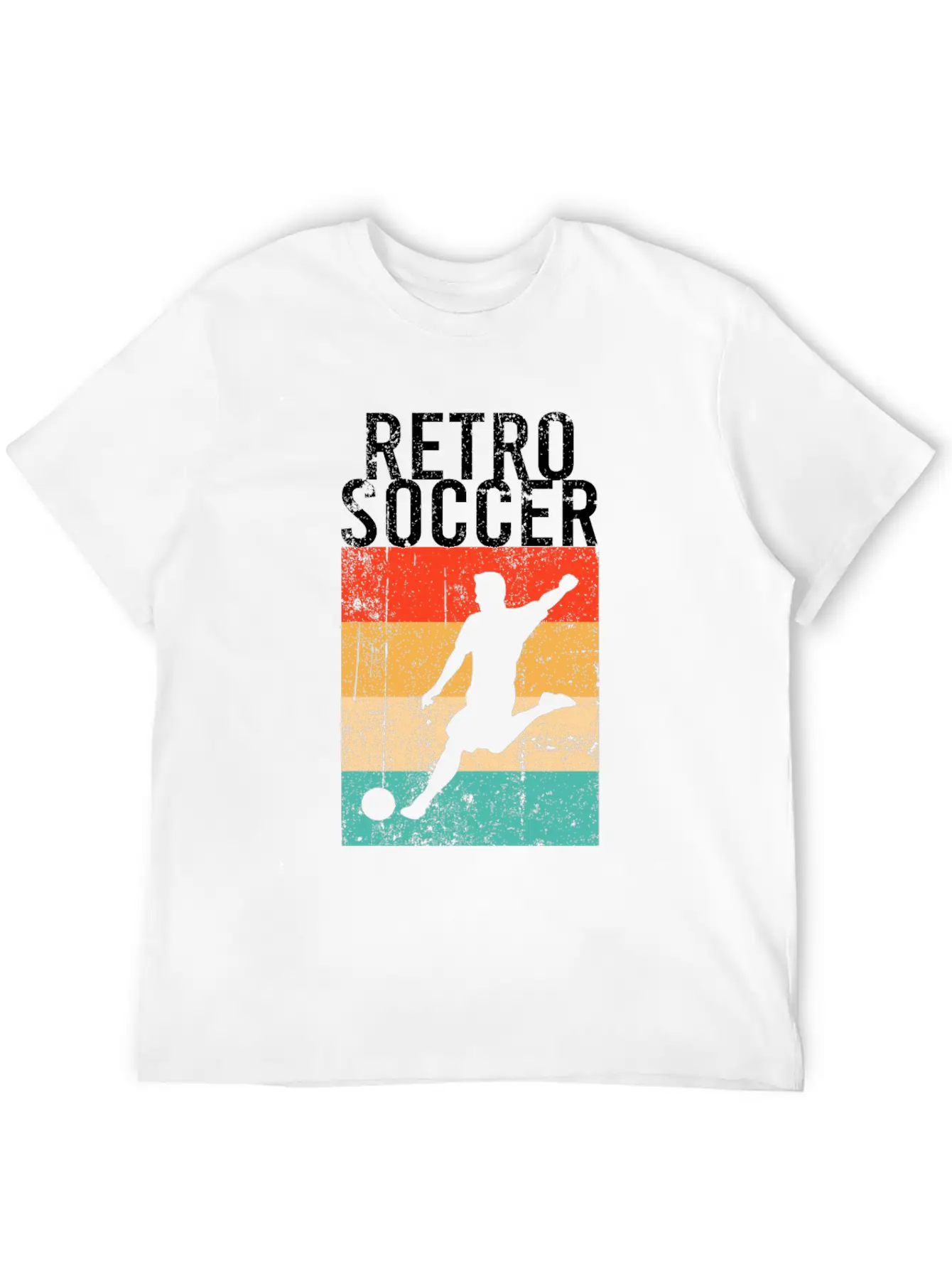 Soccer Retro Stylish Everyday T-Shirt – Unisex Basic Cotton Tee