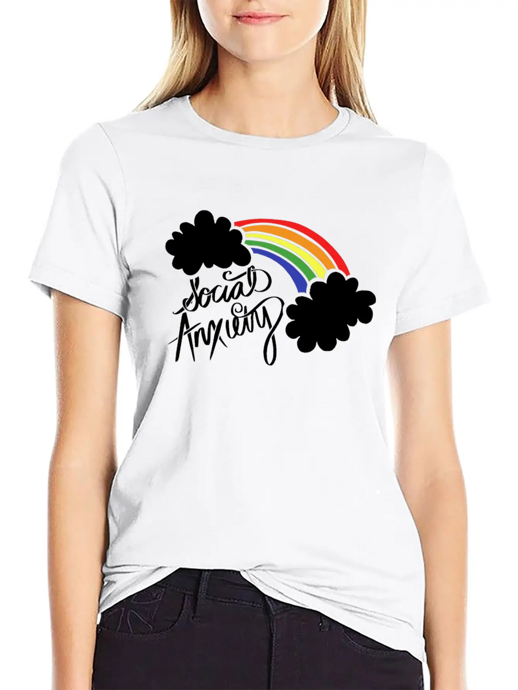 Social Anxiety Classic Cotton Tee – Unisex Comfort For Any Season