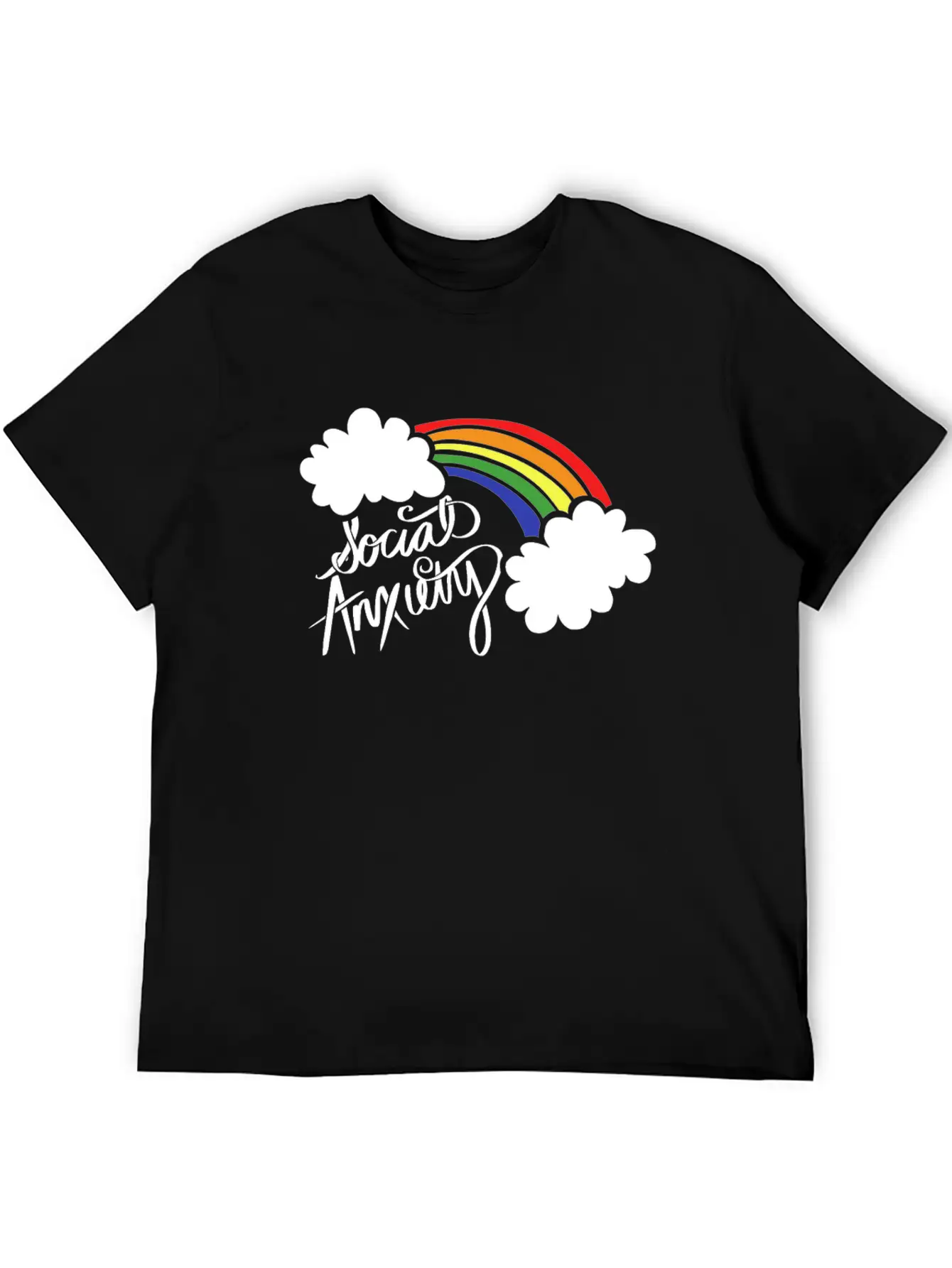 Social Anxiety Classic Cotton Tee – Unisex Comfort For Any Season
