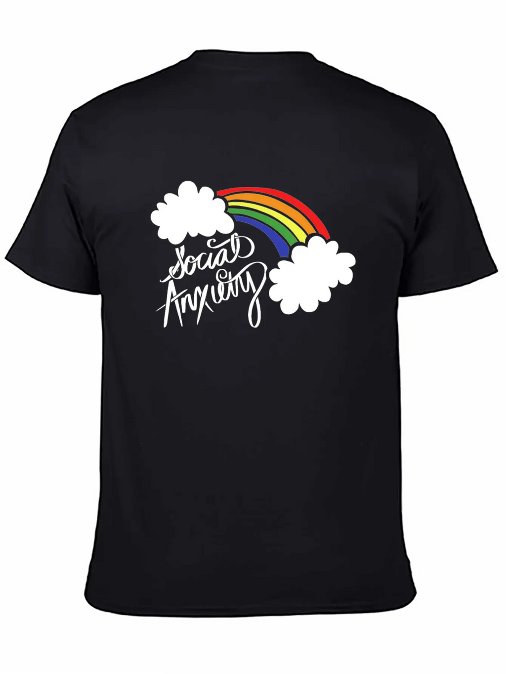 Social Anxiety Classic Cotton Tee – Unisex Comfort For Any Season