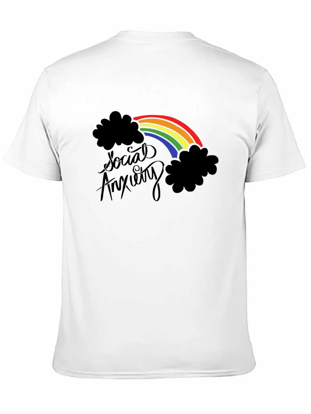 Social Anxiety Classic Cotton Tee – Unisex Comfort For Any Season