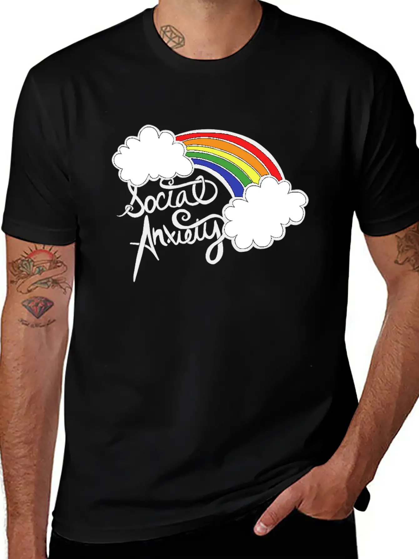 Social Anxiety Essential Cotton Tee For Daily Outfits – Unisex Style