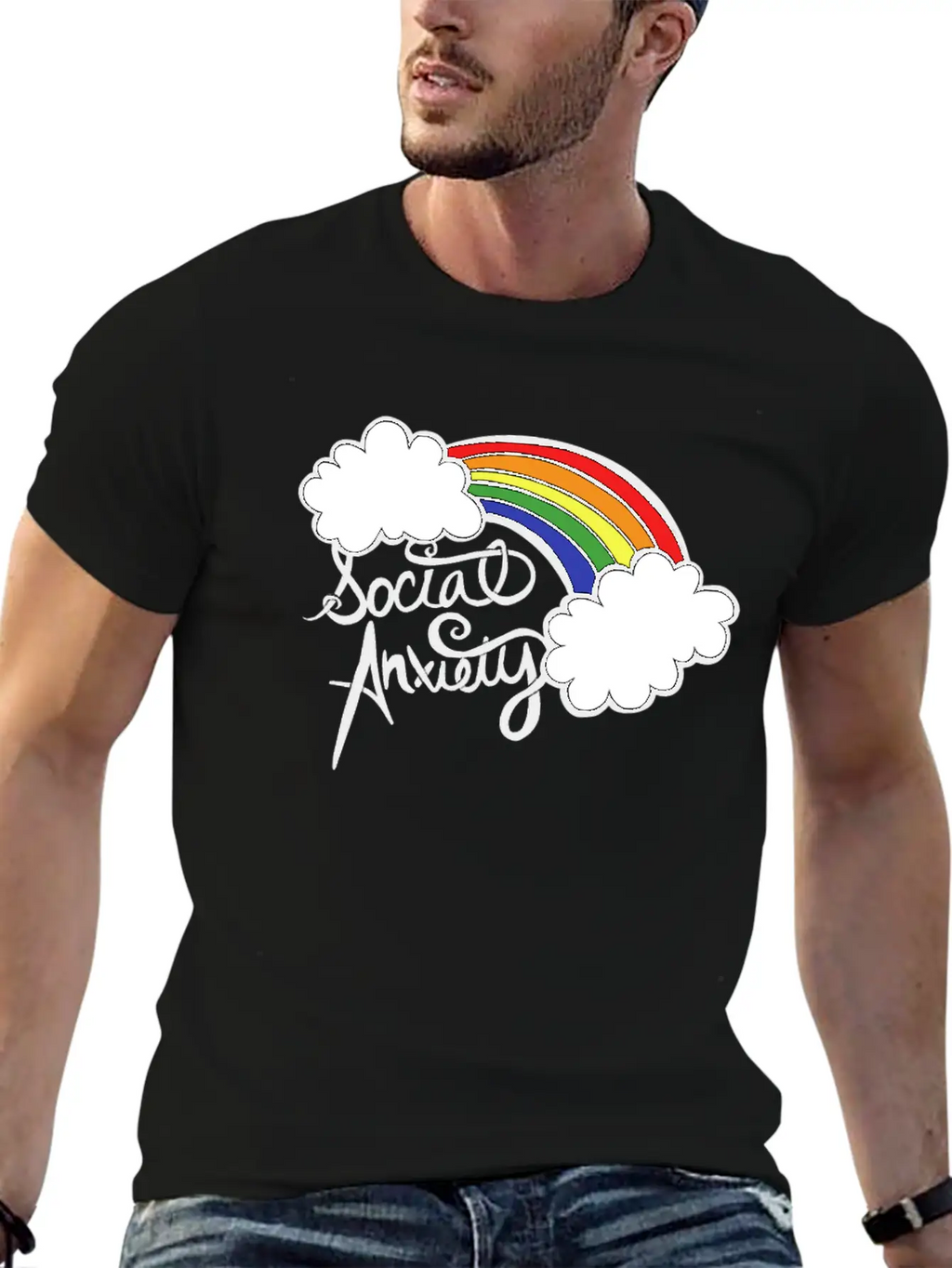Social Anxiety Essential Cotton Tee For Daily Outfits – Unisex Style