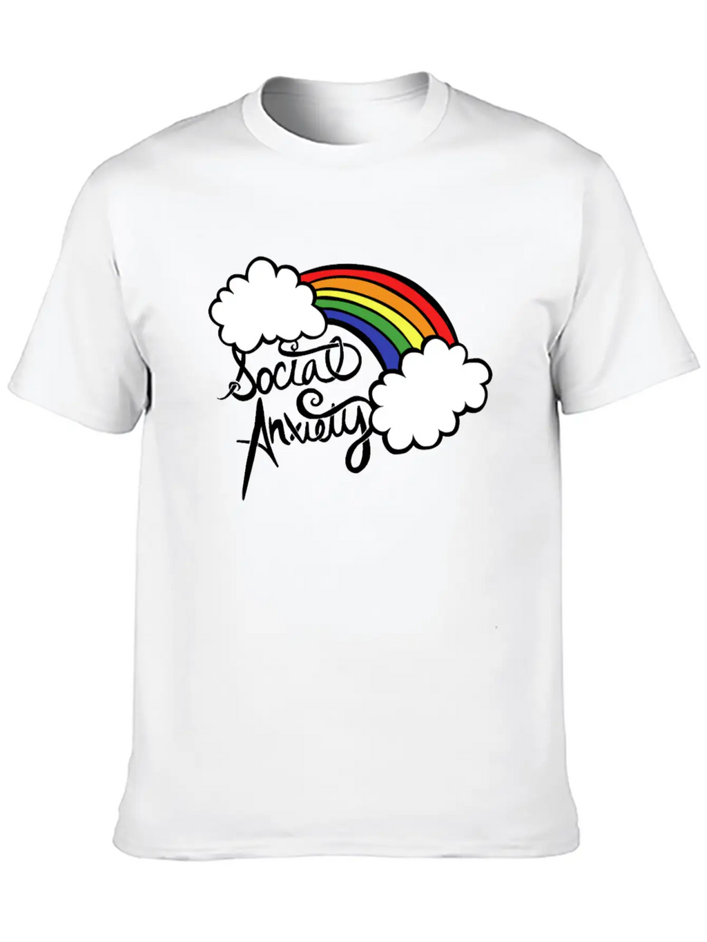 Social Anxiety Essential Cotton Tee For Daily Outfits – Unisex Style