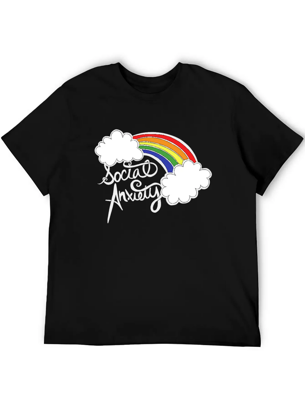 Social Anxiety Essential Cotton Tee For Daily Outfits – Unisex Style