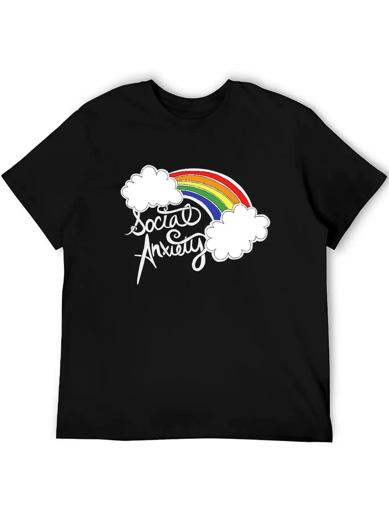Social Anxiety Essential Cotton Tee For Daily Outfits – Unisex Style