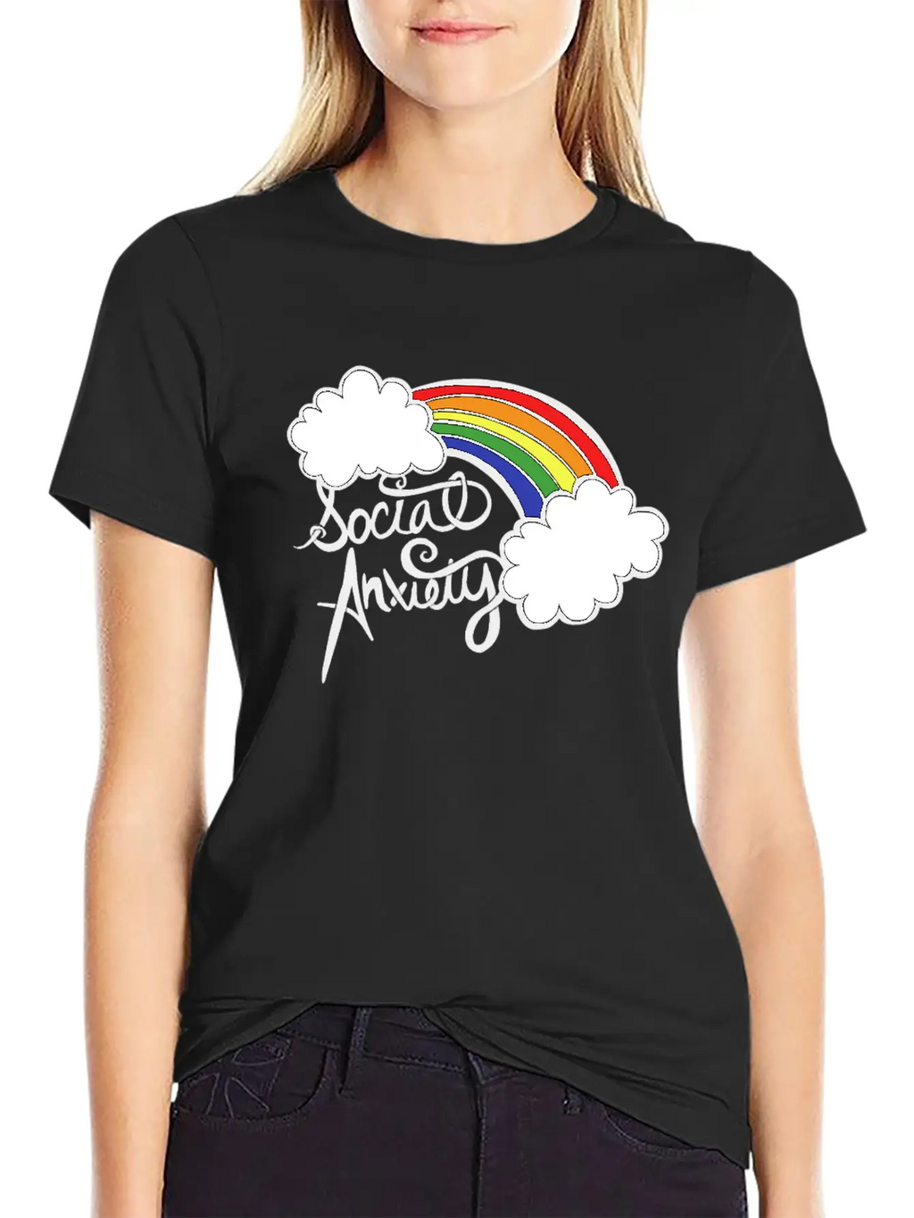 Social Anxiety Essential Cotton Tee For Daily Outfits – Unisex Style