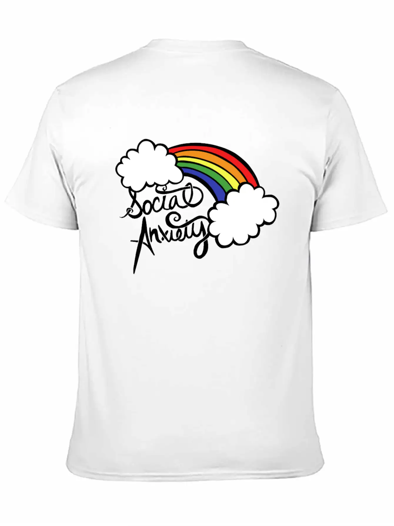 Social Anxiety Essential Cotton Tee For Daily Outfits – Unisex Style