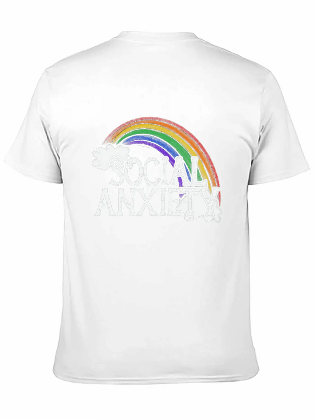 Social Anxiety Unisex Casual T-Shirt – Clean Design For Daily Comfort