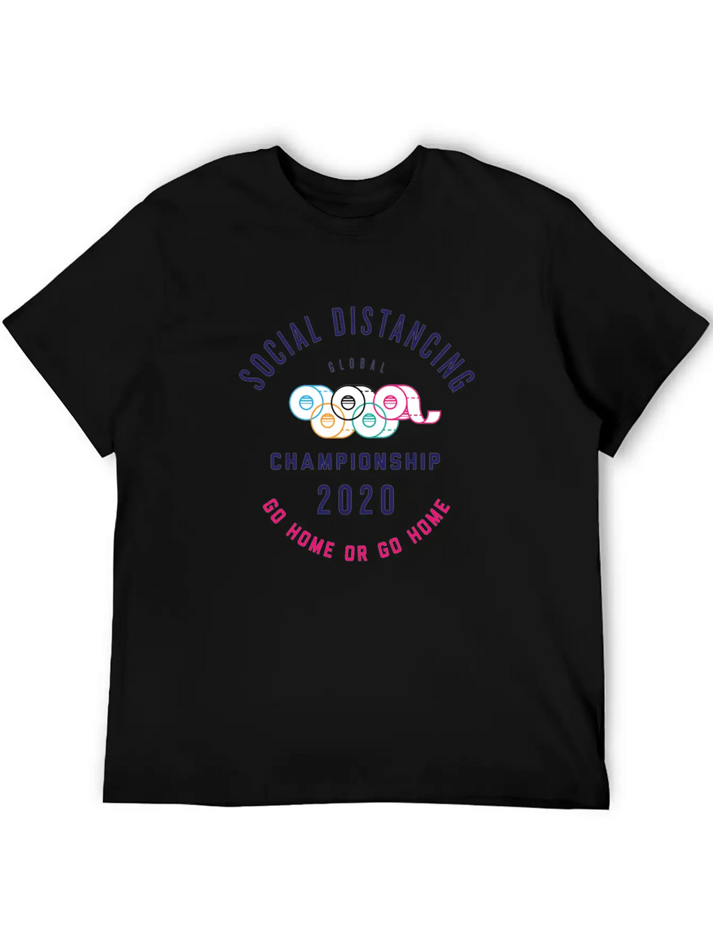 Social Distancing Olympic Shirt Essential Cotton Tee For Daily Outfits – Unisex Style