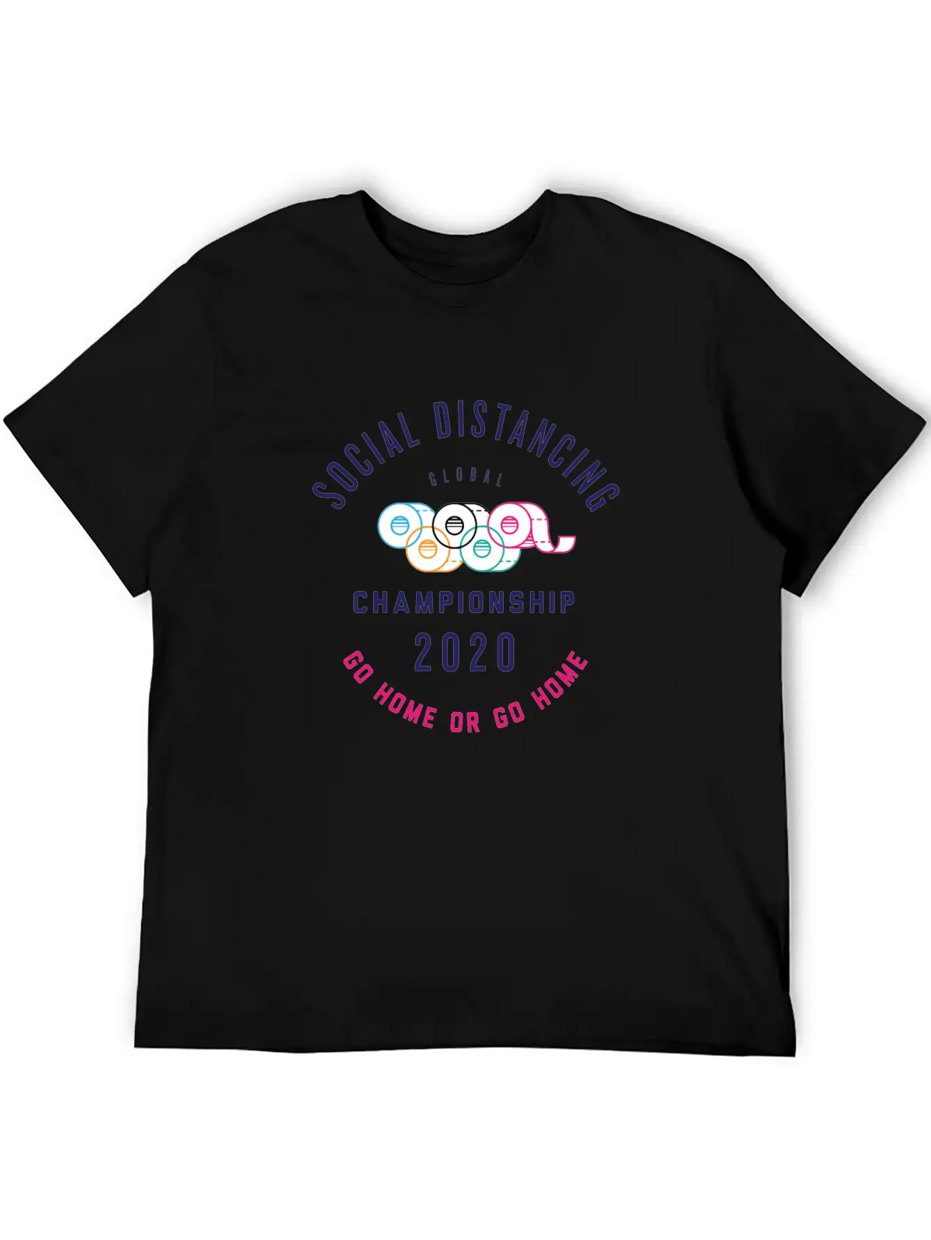 Social Distancing Olympic Shirt Essential Cotton Tee For Daily Outfits – Unisex Style