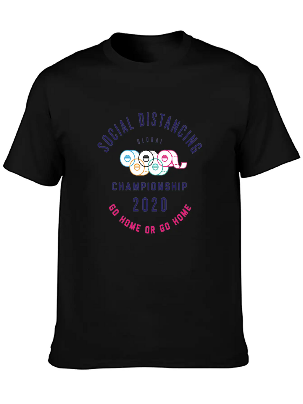 Social Distancing Olympic Shirt Essential Cotton Tee For Daily Outfits – Unisex Style