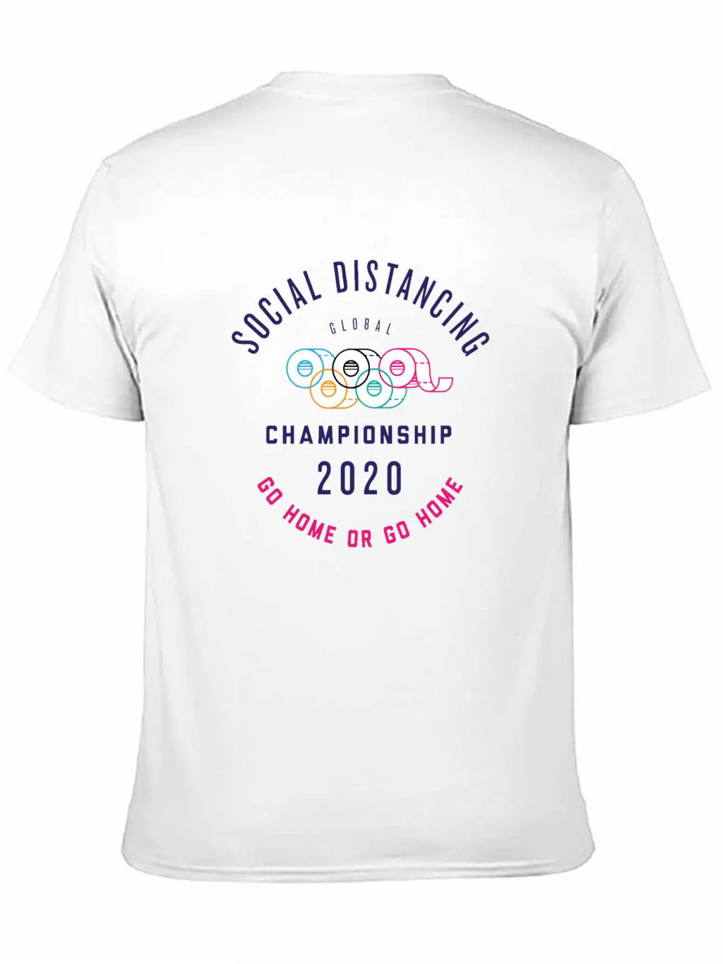 Social Distancing Olympic Shirt Essential Cotton Tee For Daily Outfits – Unisex Style