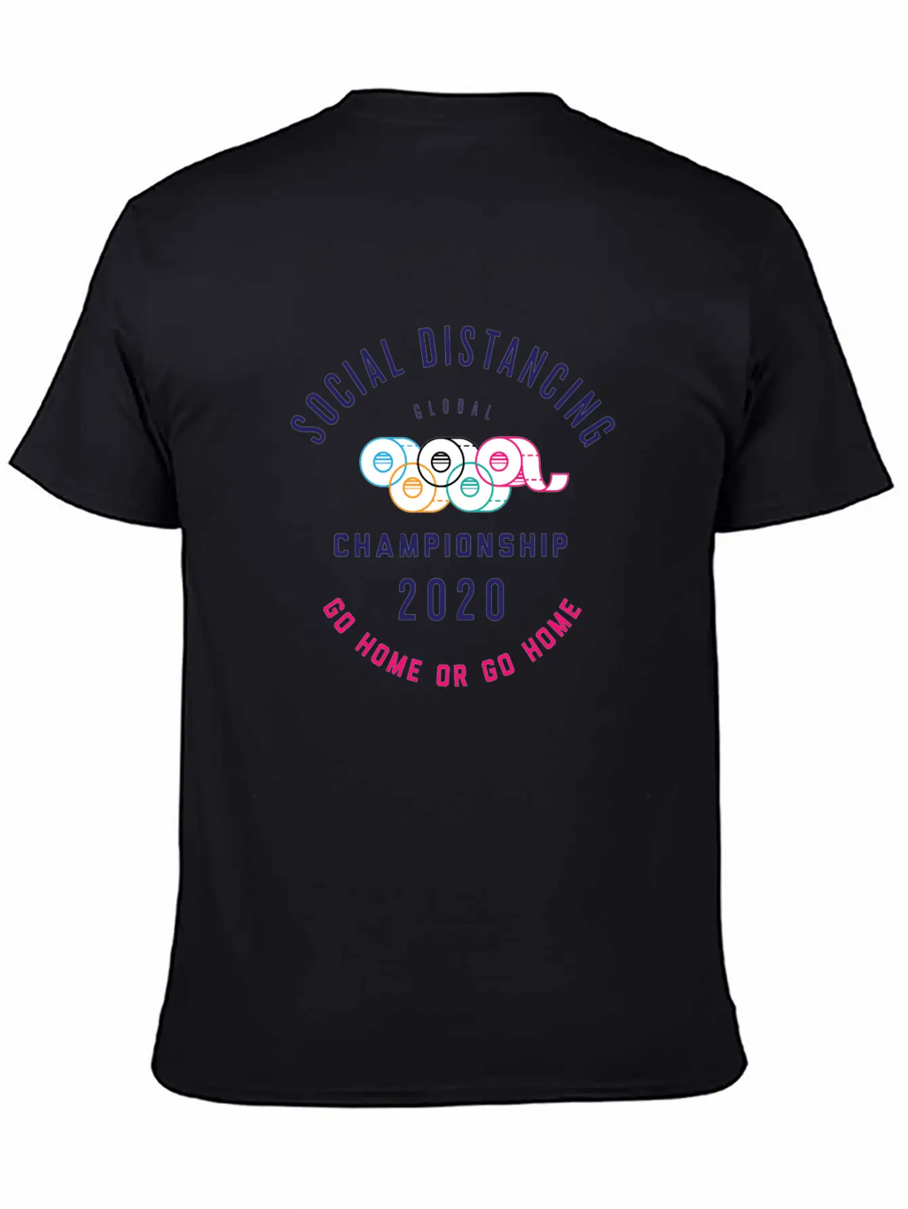 Social Distancing Olympic Shirt Essential Cotton Tee For Daily Outfits – Unisex Style