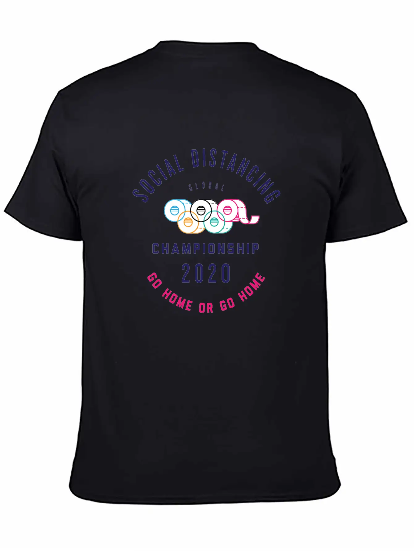 Social Distancing Olympic Shirt Essential Cotton Tee For Daily Outfits – Unisex Style