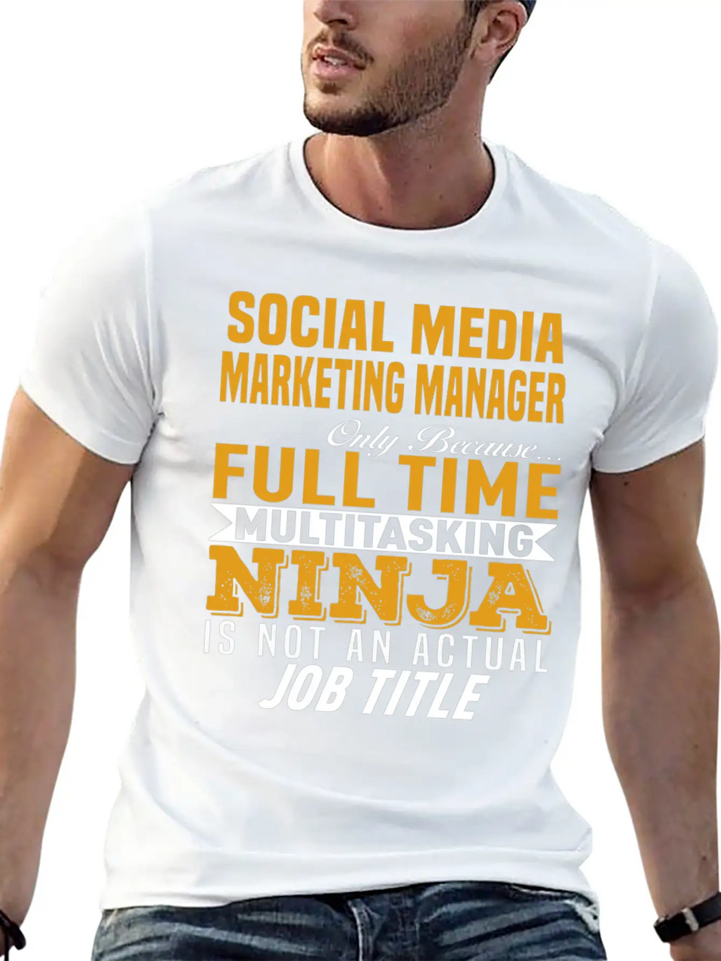Social Media Marketing Manager Unisex Casual T-Shirt – Clean Design For Daily Comfort
