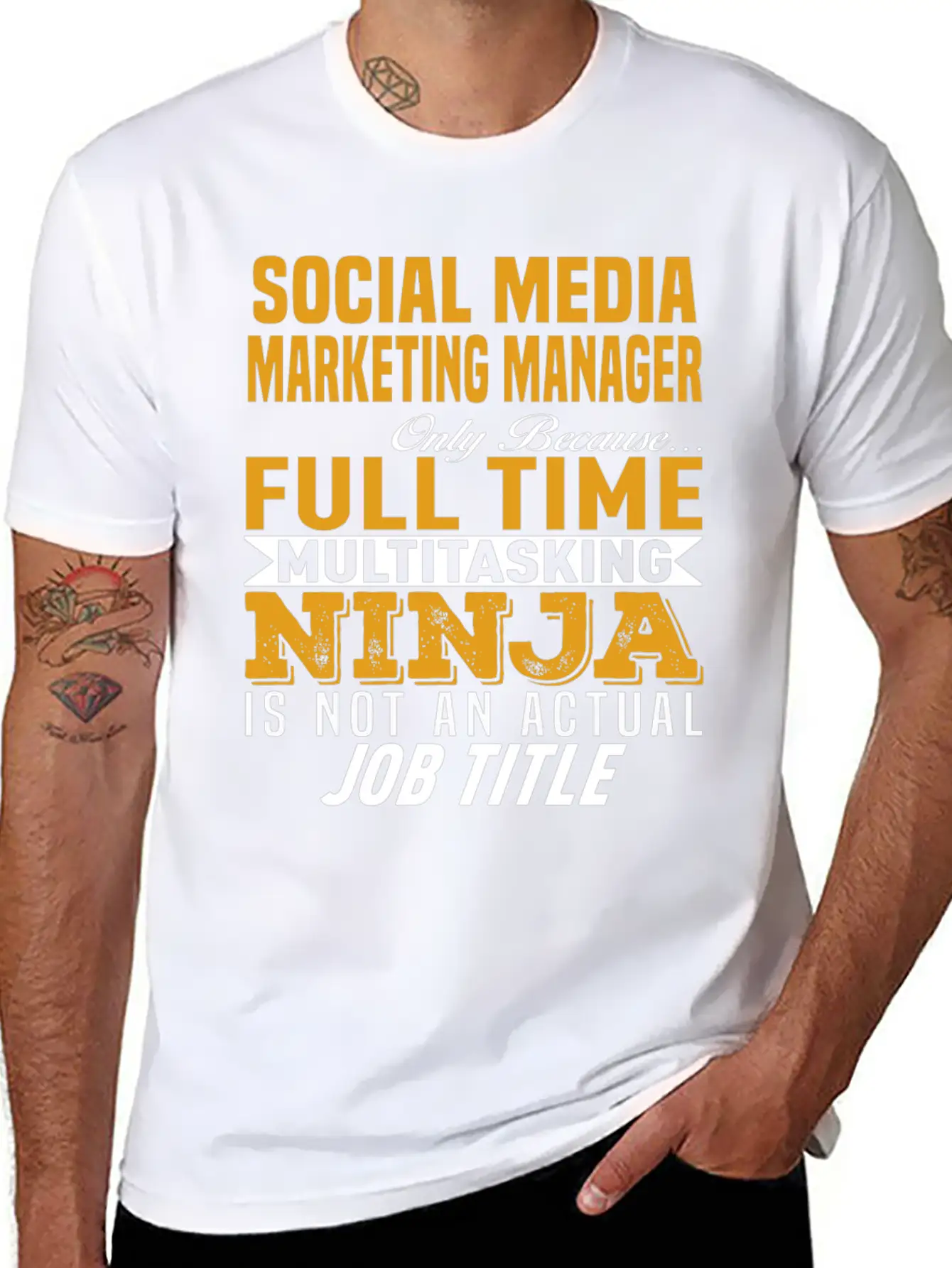 Social Media Marketing Manager Unisex Casual T-Shirt – Clean Design For Daily Comfort