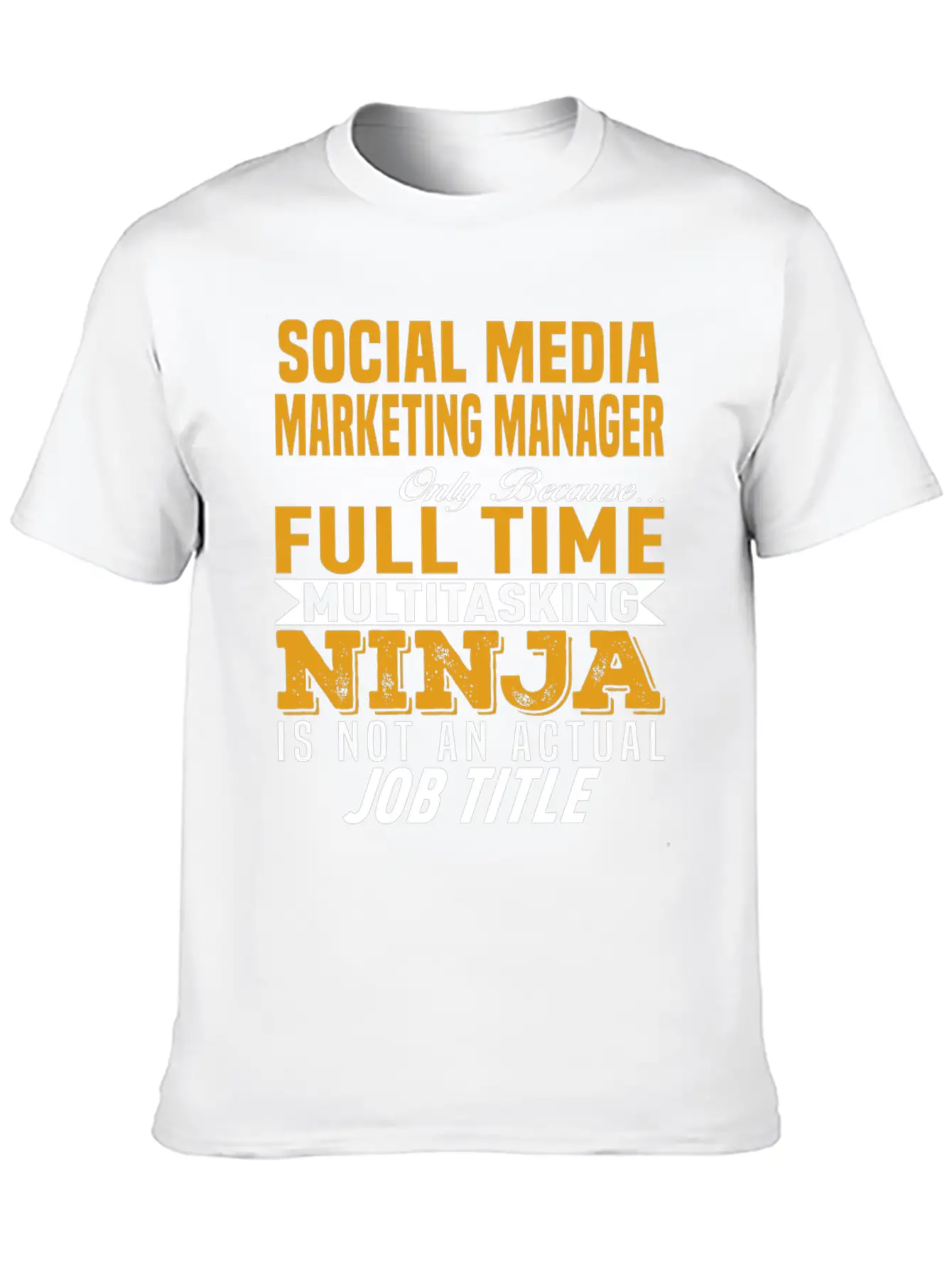 Social Media Marketing Manager Unisex Casual T-Shirt – Clean Design For Daily Comfort