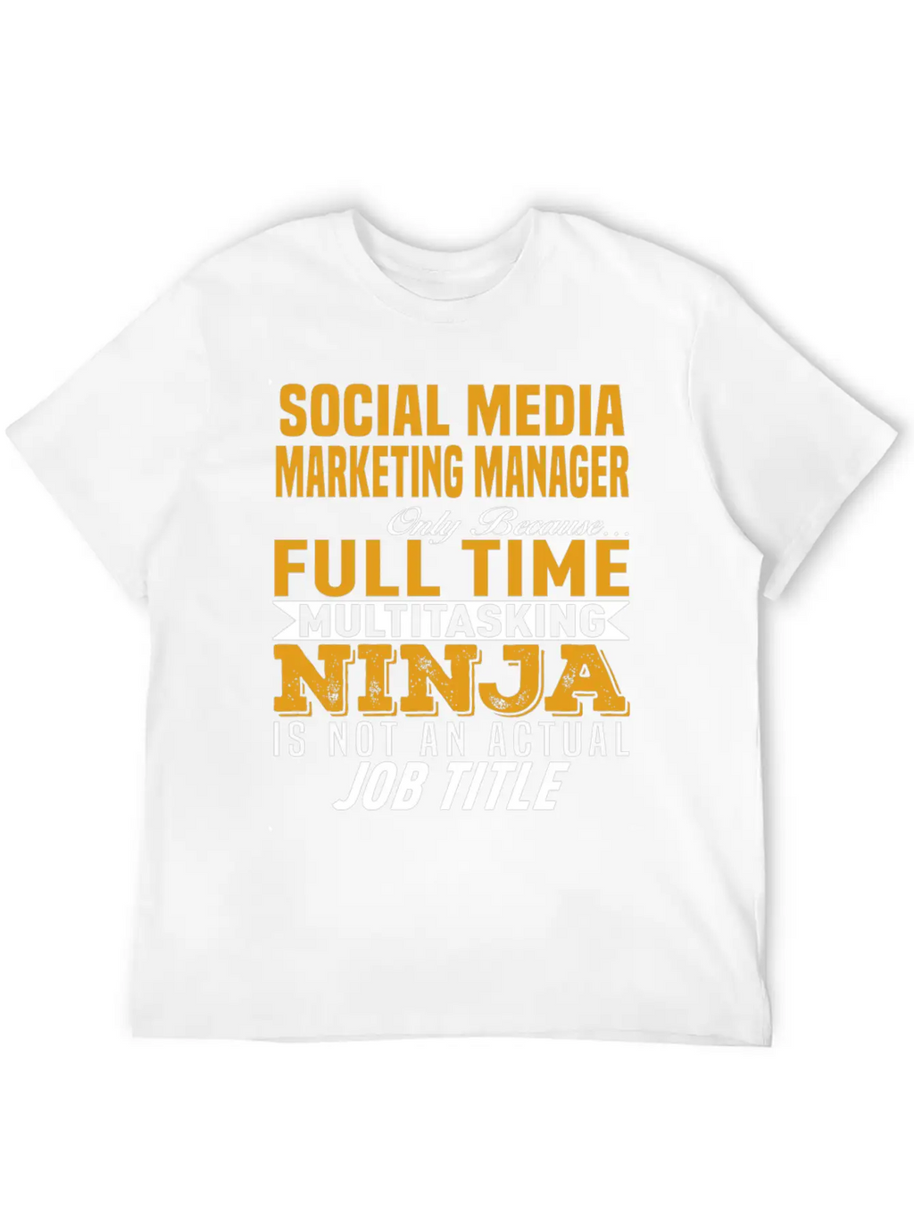 Social Media Marketing Manager Unisex Casual T-Shirt – Clean Design For Daily Comfort