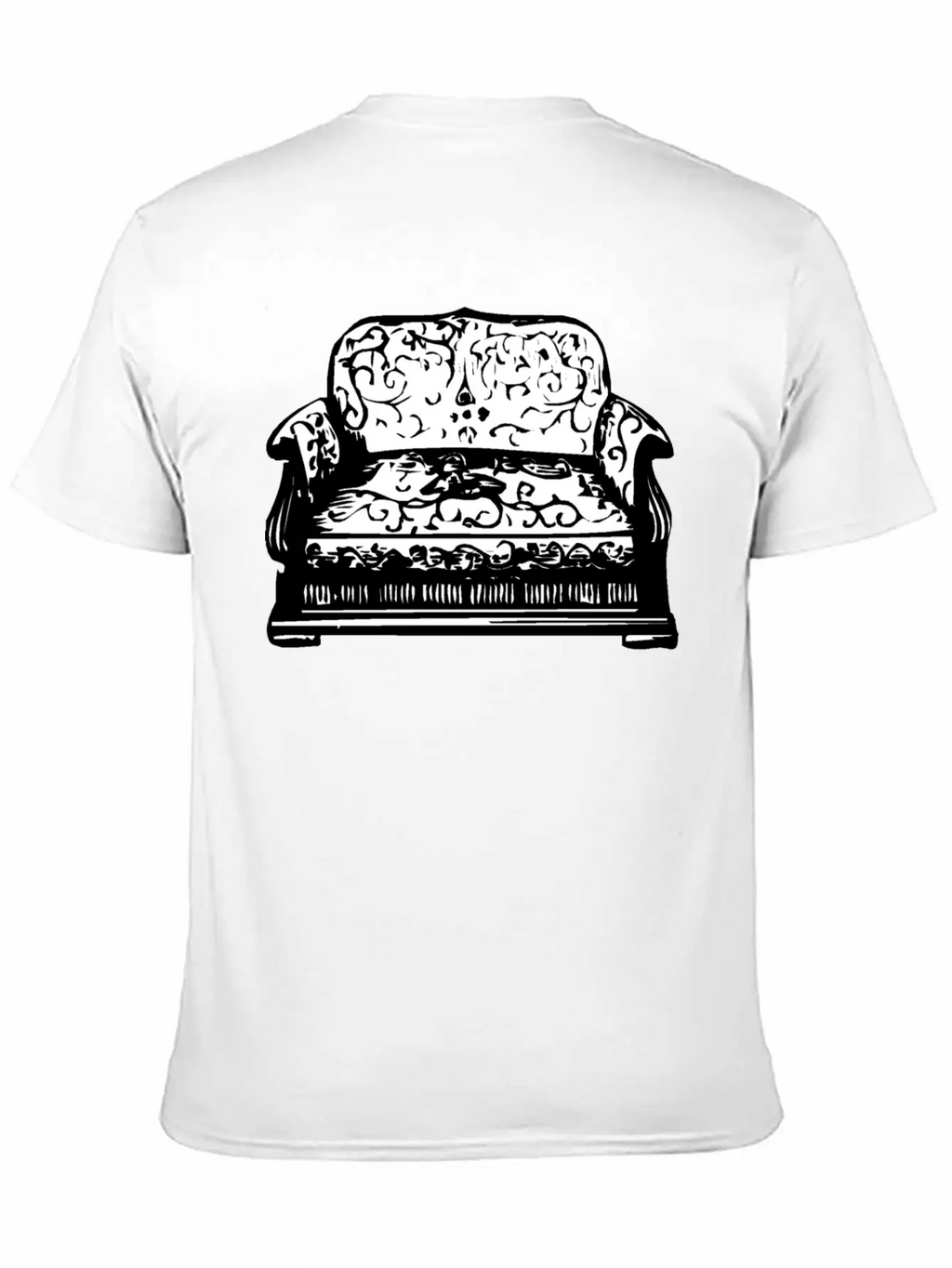 Sofa Couch Chair Table Stuhl Tisch Lamp Lampe Benc Breathable Soft Cotton T-Shirt – Timeless Casual Look