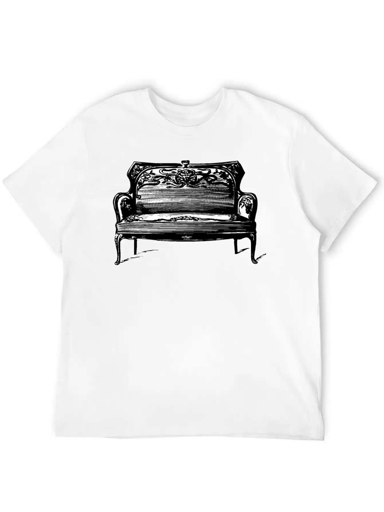Sofa Couch Chair Table Stuhl Tisch Lamp Lampe Benc Essential Cotton Tee For Daily Outfits – Unisex Style