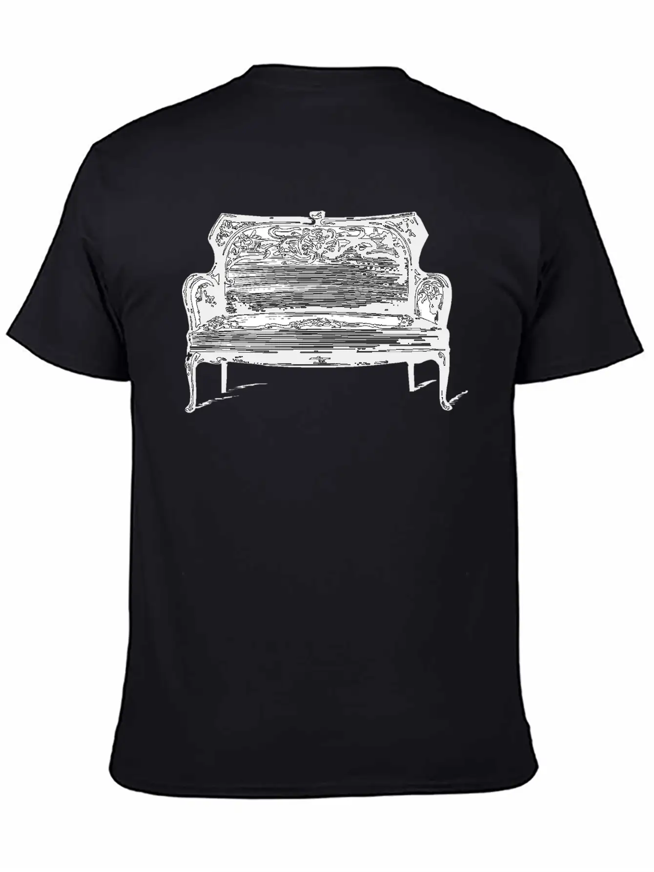 Sofa Couch Chair Table Stuhl Tisch Lamp Lampe Benc Essential Cotton Tee For Daily Outfits – Unisex Style