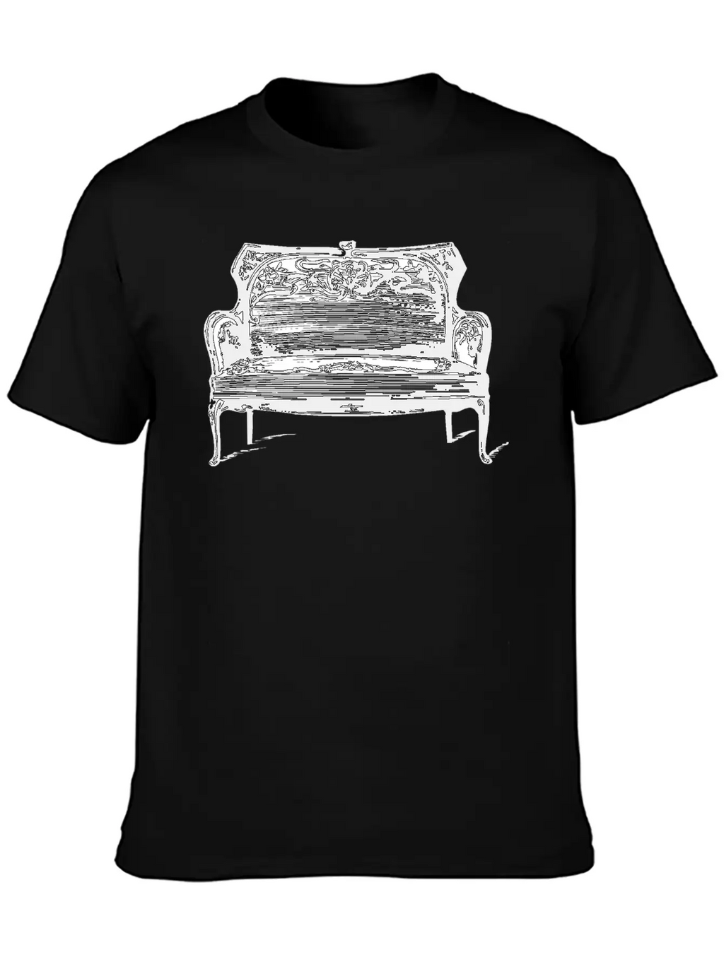 Sofa Couch Chair Table Stuhl Tisch Lamp Lampe Benc Essential Cotton Tee For Daily Outfits – Unisex Style