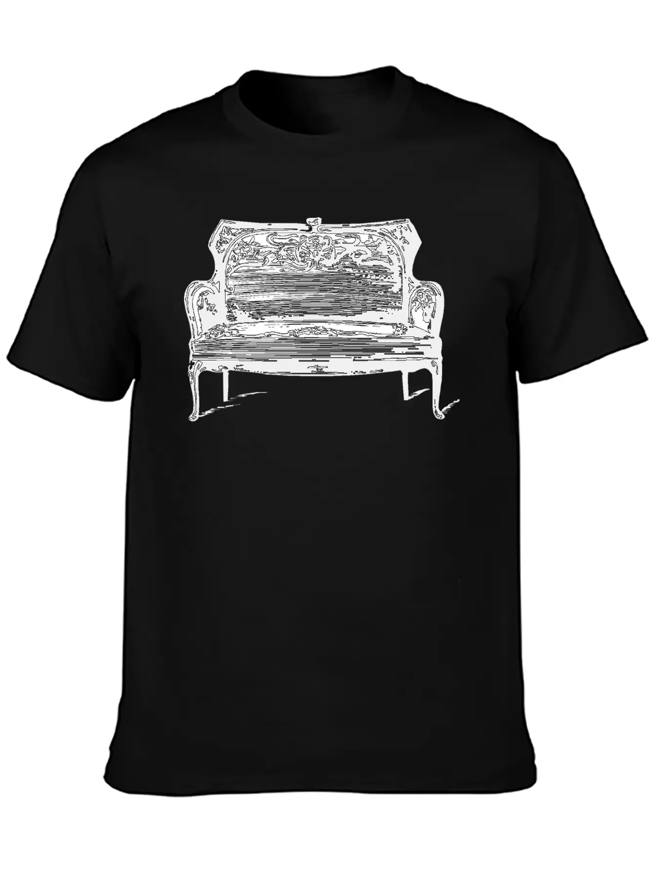 Sofa Couch Chair Table Stuhl Tisch Lamp Lampe Benc Essential Cotton Tee For Daily Outfits – Unisex Style