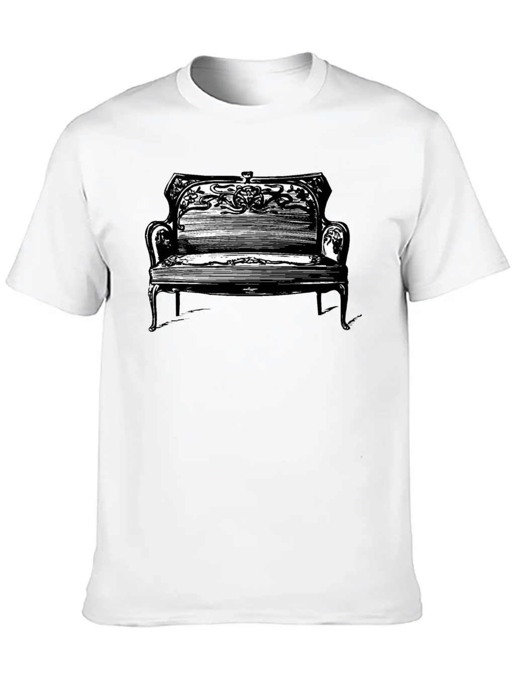 Sofa Couch Chair Table Stuhl Tisch Lamp Lampe Benc Essential Cotton Tee For Daily Outfits – Unisex Style