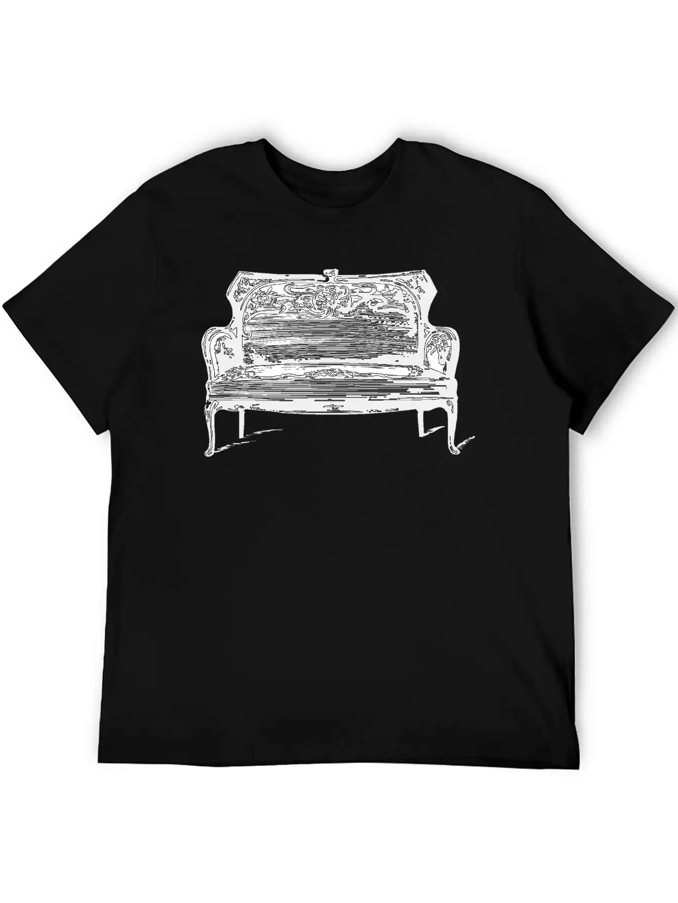 Sofa Couch Chair Table Stuhl Tisch Lamp Lampe Benc Essential Cotton Tee For Daily Outfits – Unisex Style