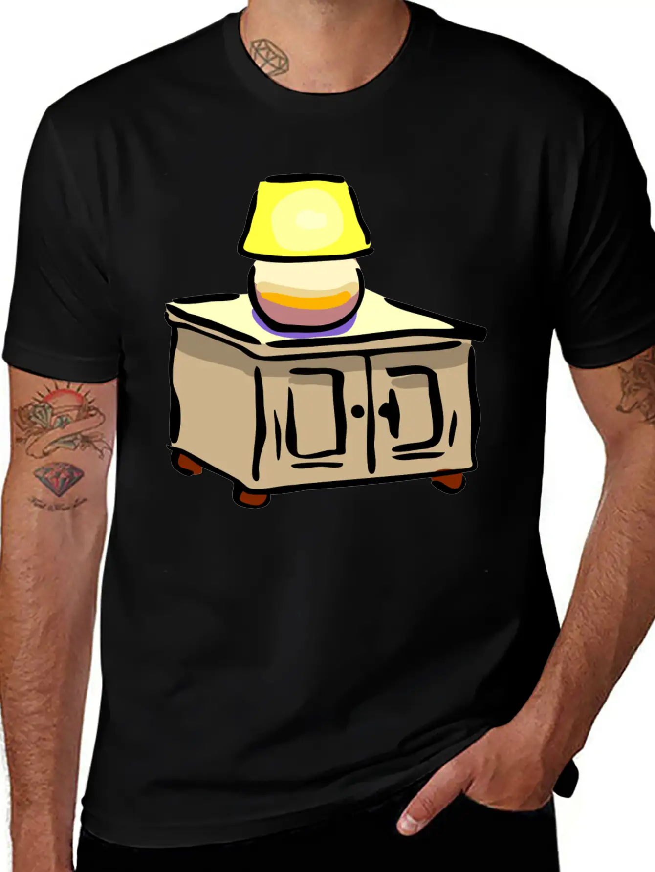 Sofa Couch Chair Table Stuhl Tisch Lamp Lampe Benc Timeless Short Sleeve Tee – Comfy And Minimalist Design