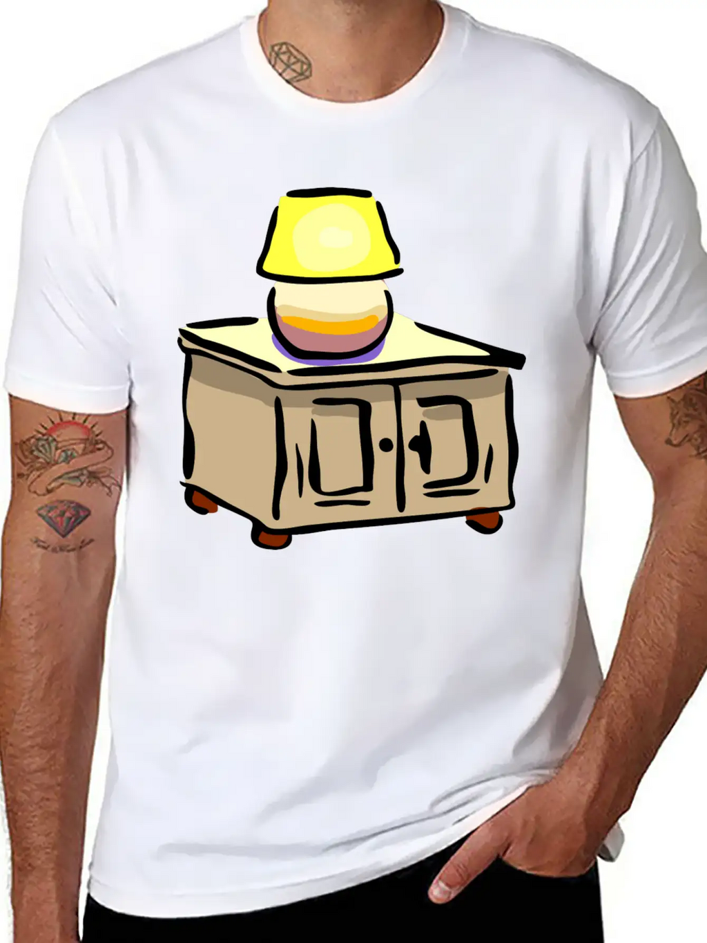 Sofa Couch Chair Table Stuhl Tisch Lamp Lampe Benc Timeless Short Sleeve Tee – Comfy And Minimalist Design