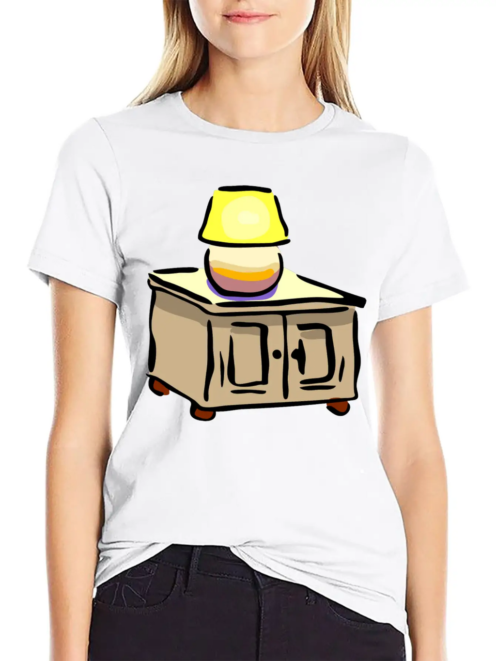 Sofa Couch Chair Table Stuhl Tisch Lamp Lampe Benc Timeless Short Sleeve Tee – Comfy And Minimalist Design