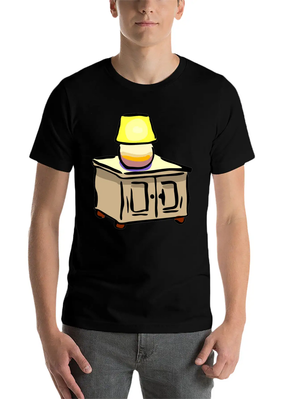 Sofa Couch Chair Table Stuhl Tisch Lamp Lampe Benc Timeless Short Sleeve Tee – Comfy And Minimalist Design