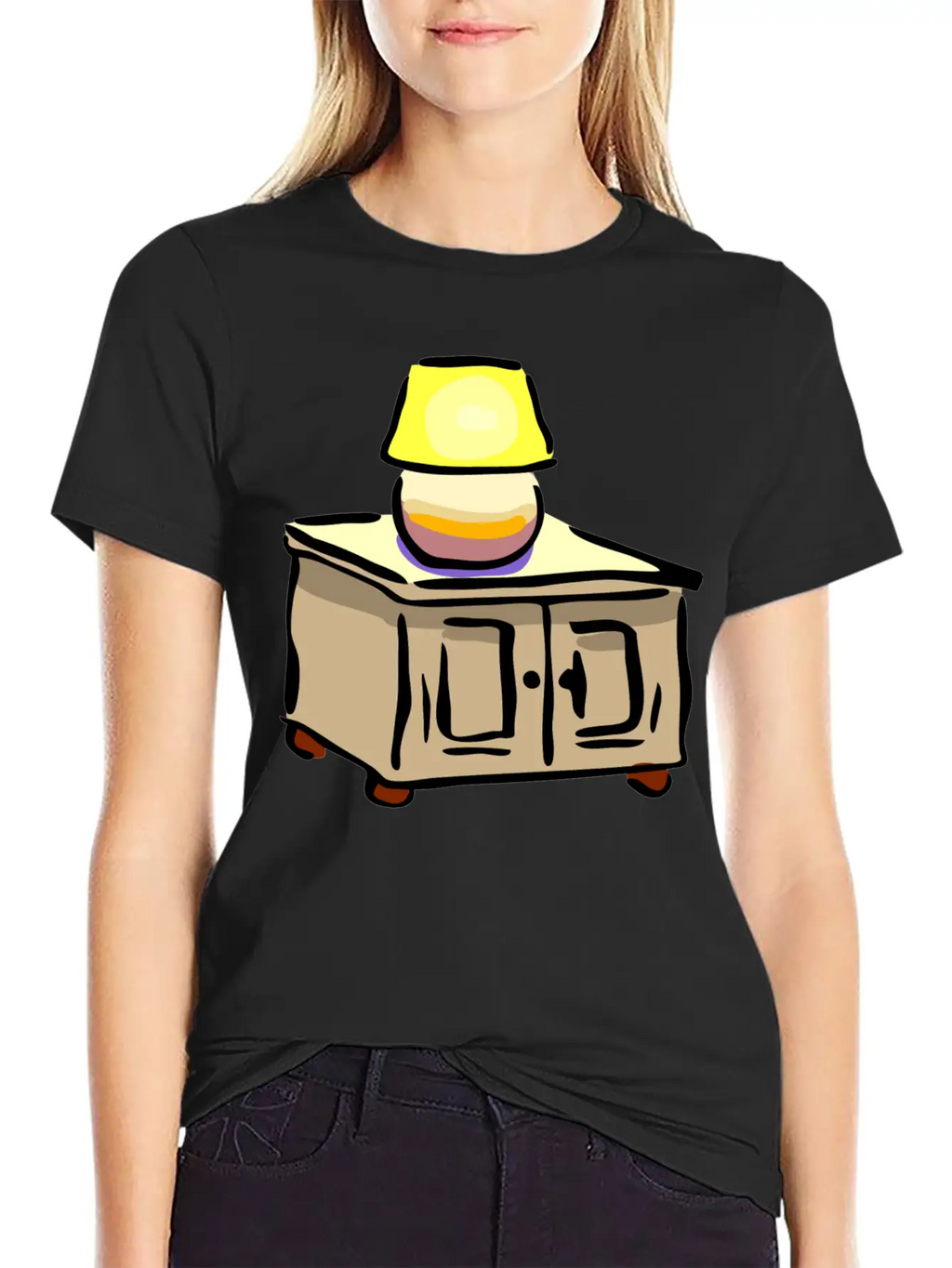 Sofa Couch Chair Table Stuhl Tisch Lamp Lampe Benc Timeless Short Sleeve Tee – Comfy And Minimalist Design