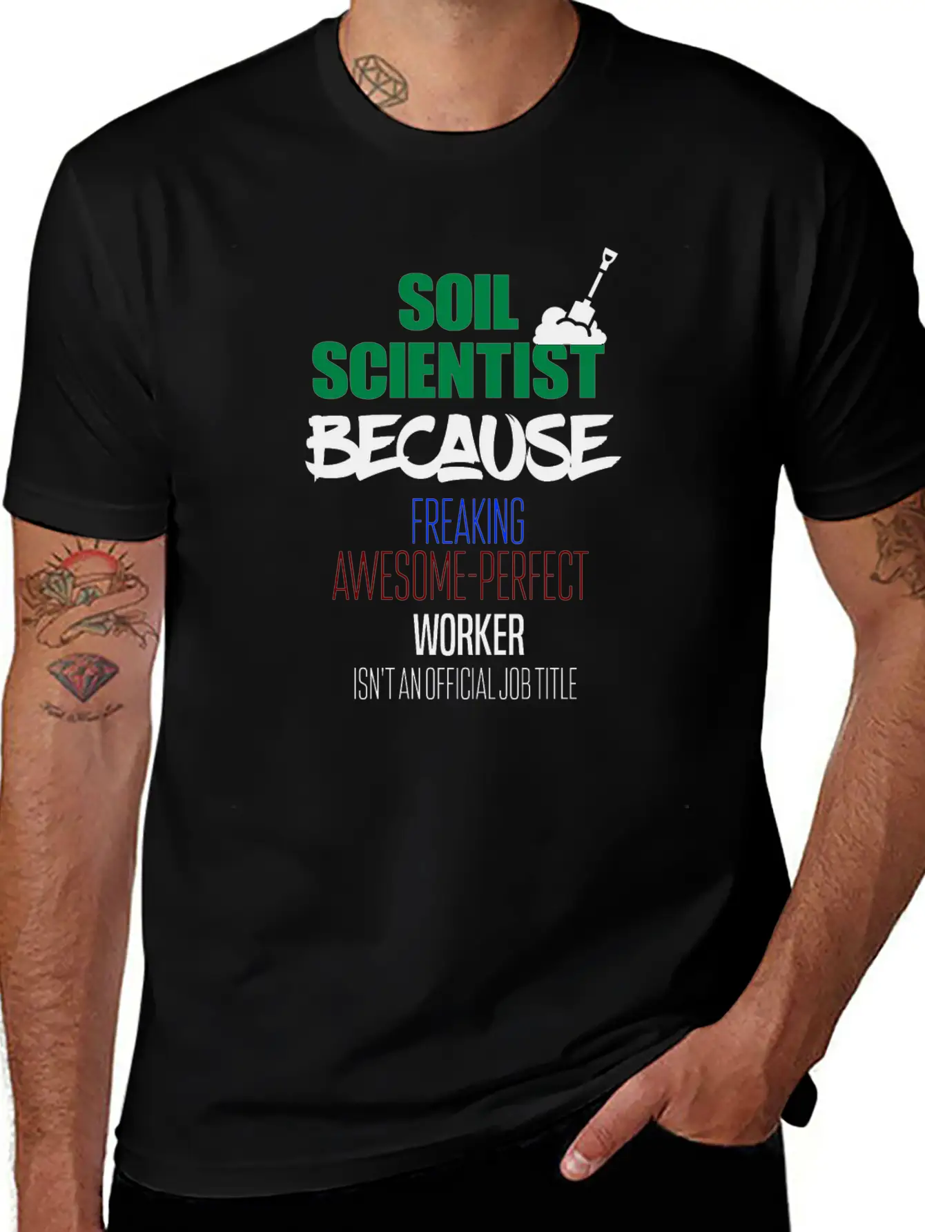 Soil Scientist Breathable Graphic T-Shirt – Perfect For Casual Days