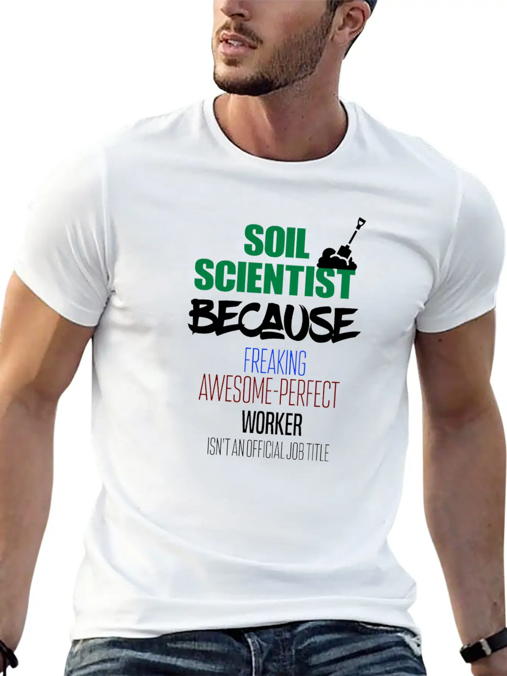 Soil Scientist Breathable Graphic T-Shirt – Perfect For Casual Days