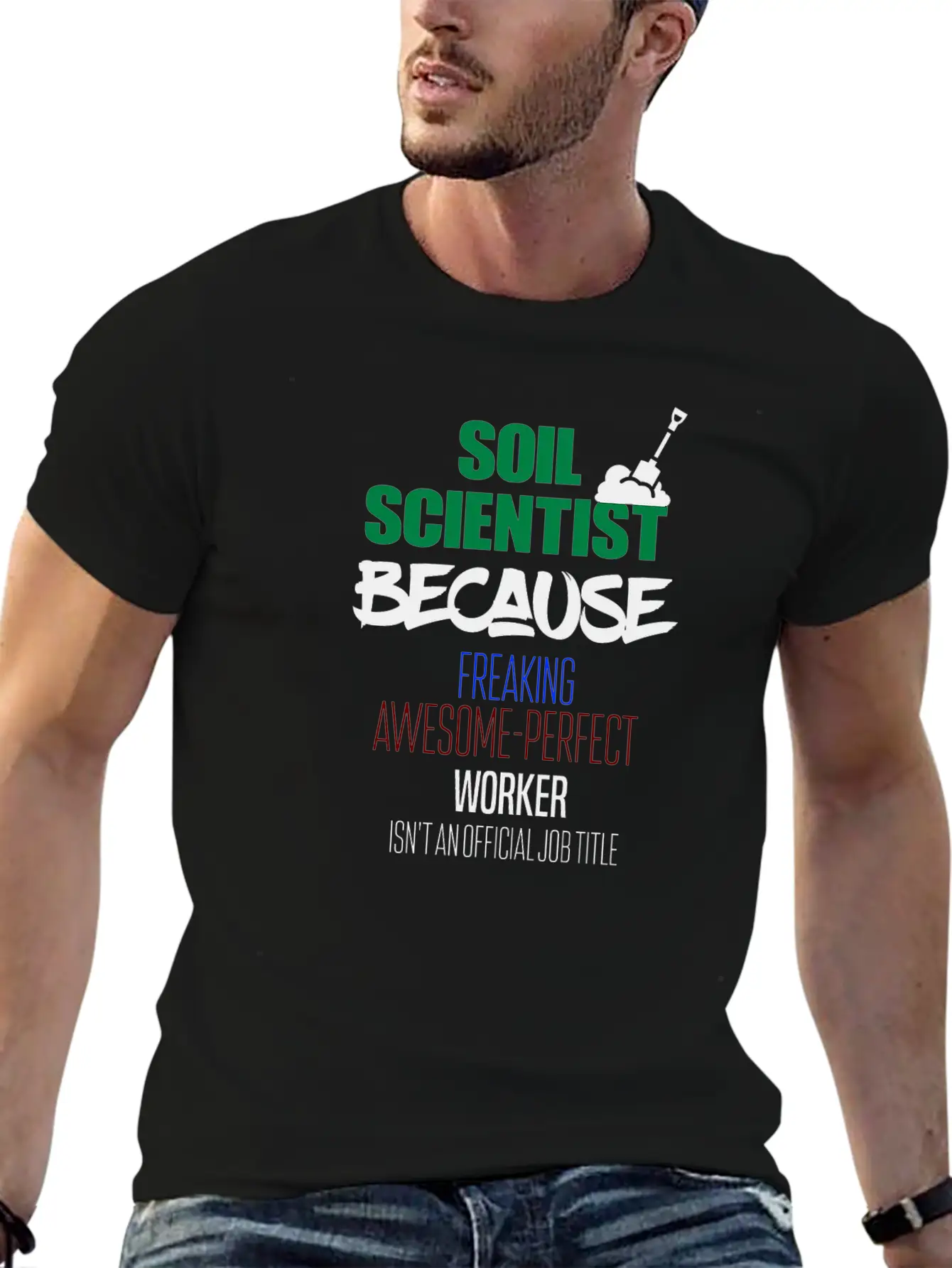 Soil Scientist Breathable Graphic T-Shirt – Perfect For Casual Days