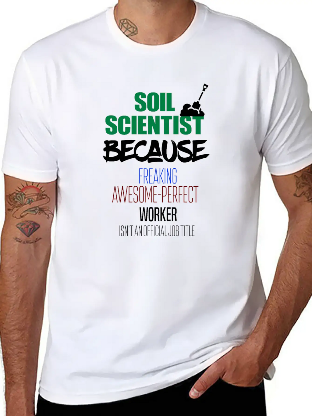 Soil Scientist Breathable Graphic T-Shirt – Perfect For Casual Days