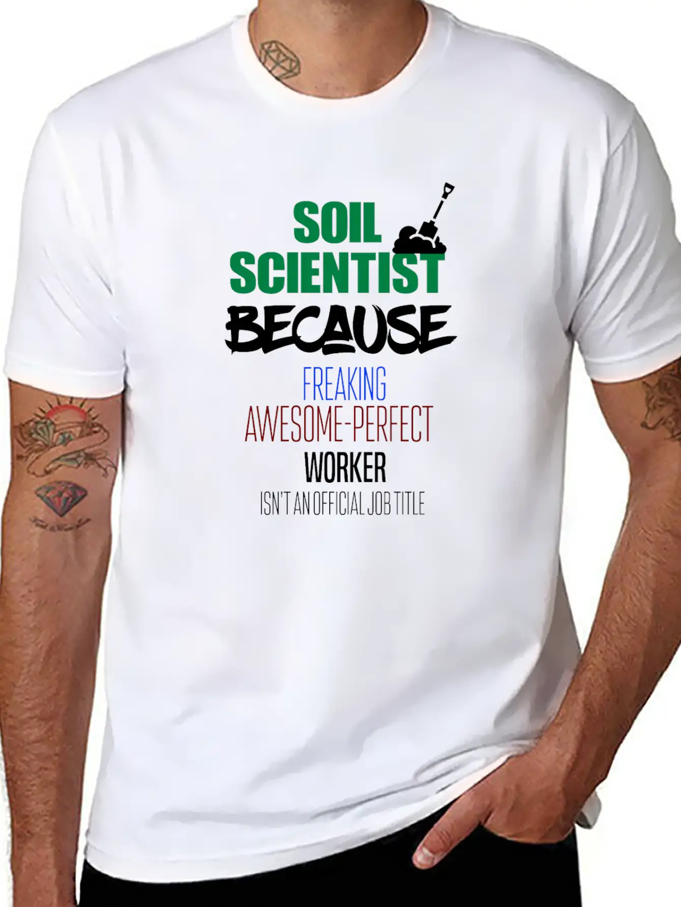 Soil Scientist Breathable Graphic T-Shirt – Perfect For Casual Days