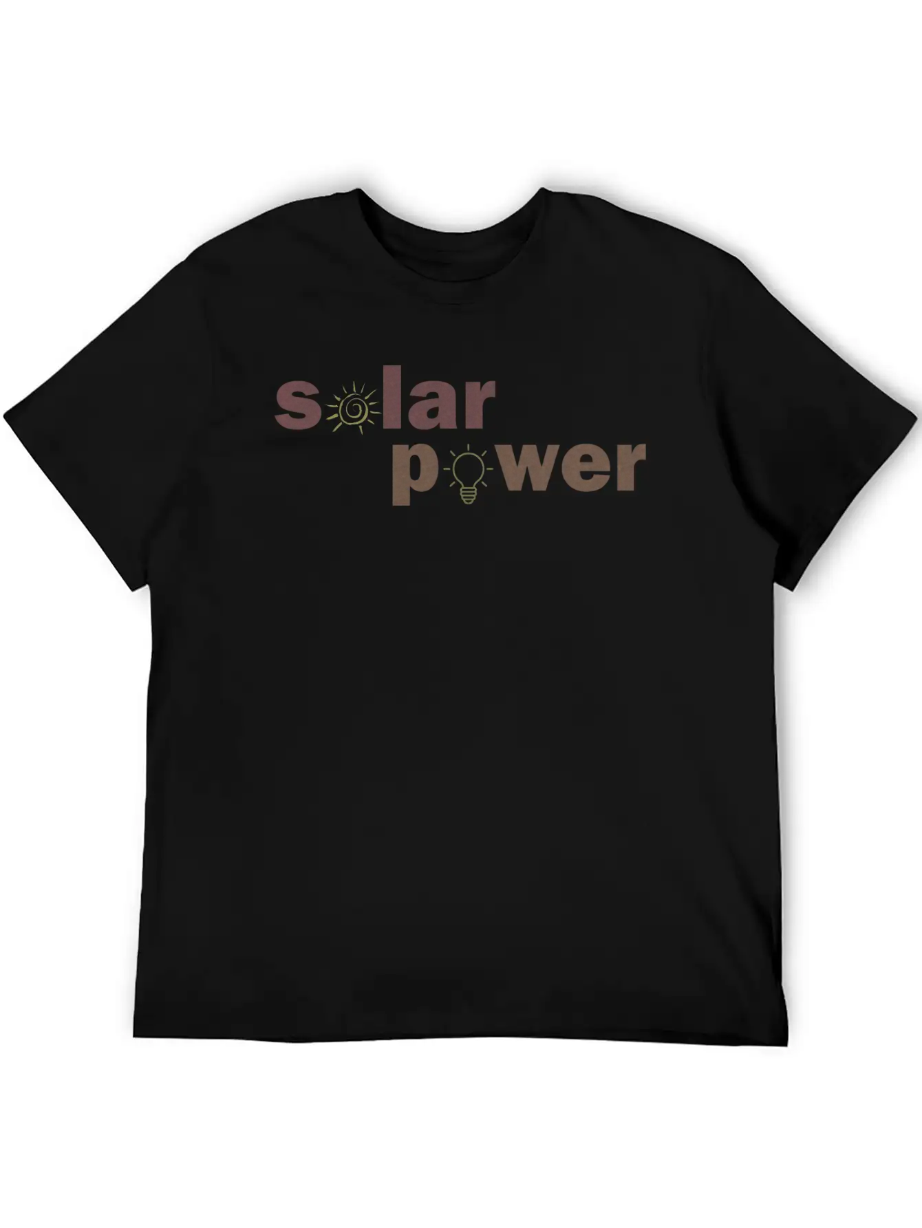 Solar Power - Renewable Energy - Green Energy Breathable Graphic T-Shirt – Perfect For Casual Days
